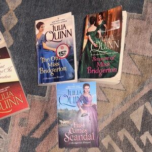 Julia Quinn Bridgerton Prequel Book Set